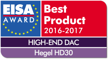 EUROPEAN HIGH-END DAC 2016-2017 - Hegel HD30 drop shadow