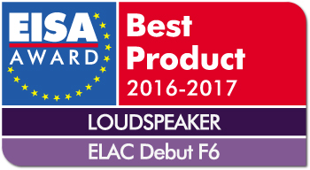 EUROPEAN LOUDSPEAKER 2016-2017 - ELAC Debut F6 drop shadow