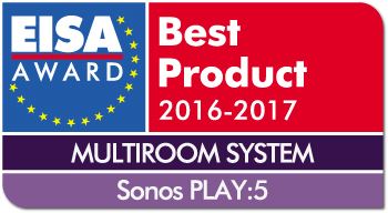 EUROPEAN MULTIROOM SYSTEM 2016-2017 - Sonos PLAY5 drop shadow