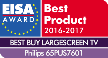 EUROPEAN BEST BUY LARGESCREEN TV 2016-2017 - Philips 65PUS7601