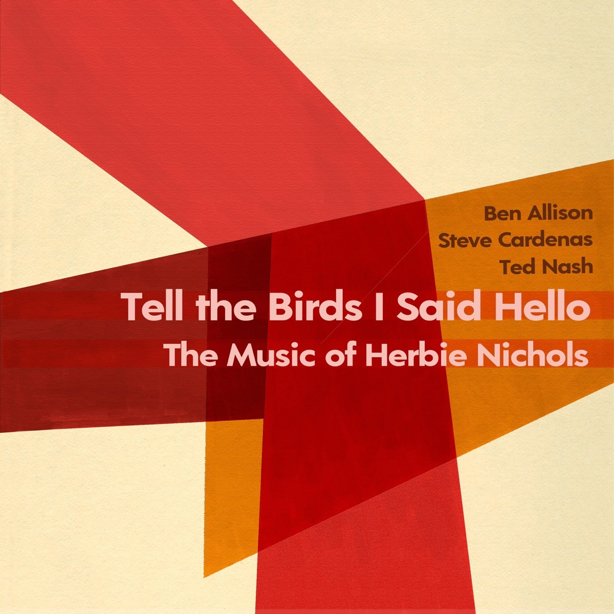 Tell the Birds I Said Hello The Music of Herbie Nichols - Ted Nash