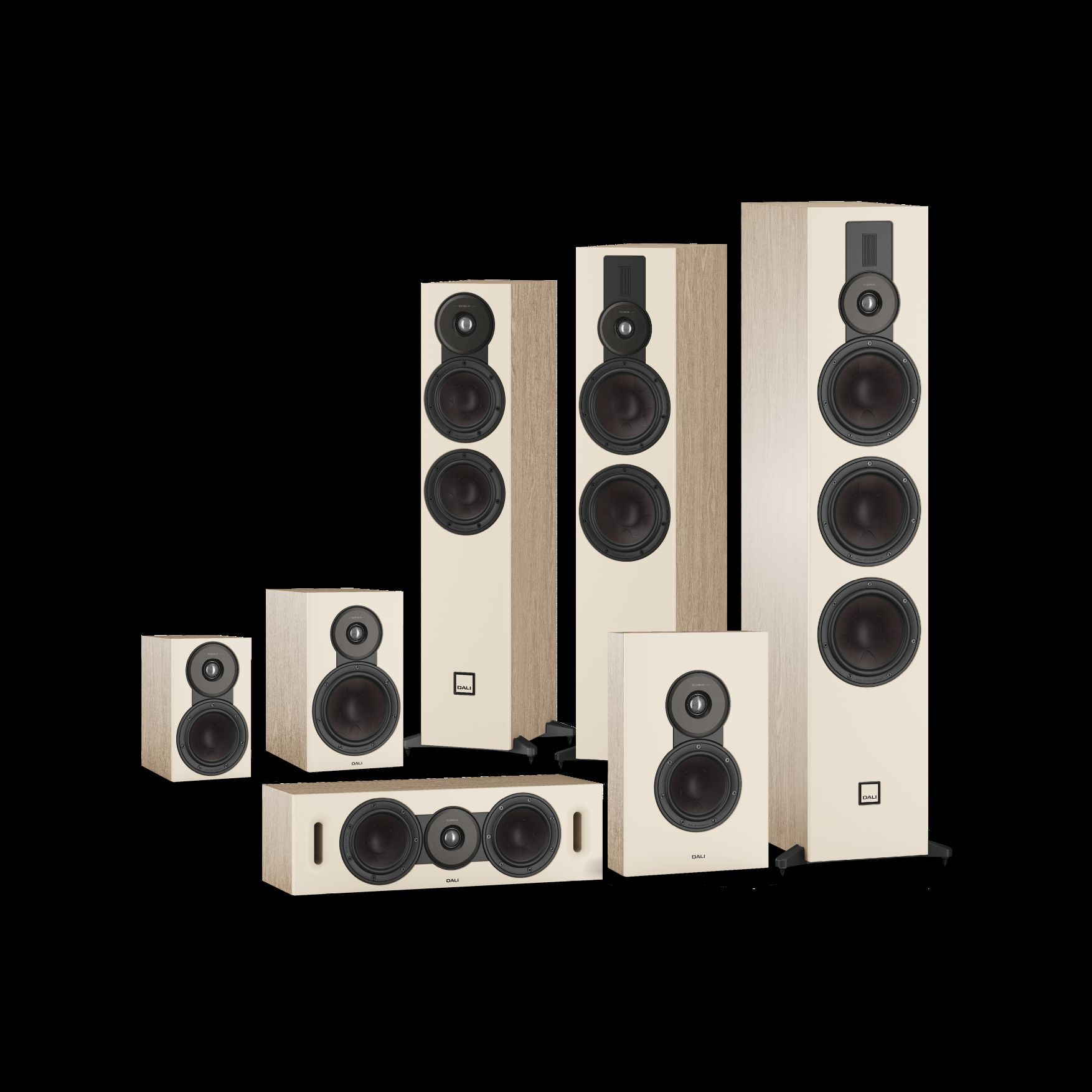 DALI SONIK - Family Image A3 - Natural Oak