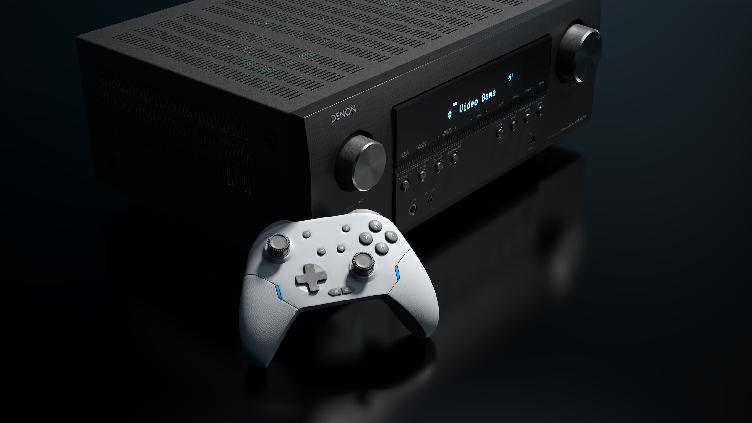 Low—Denon AVR-S980H Gaming Render 2
