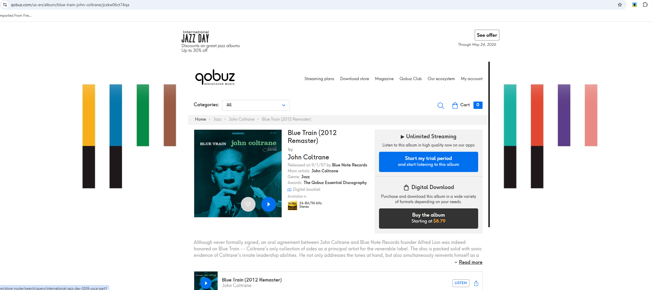 Foto 11 - Blue Train_Qobuz