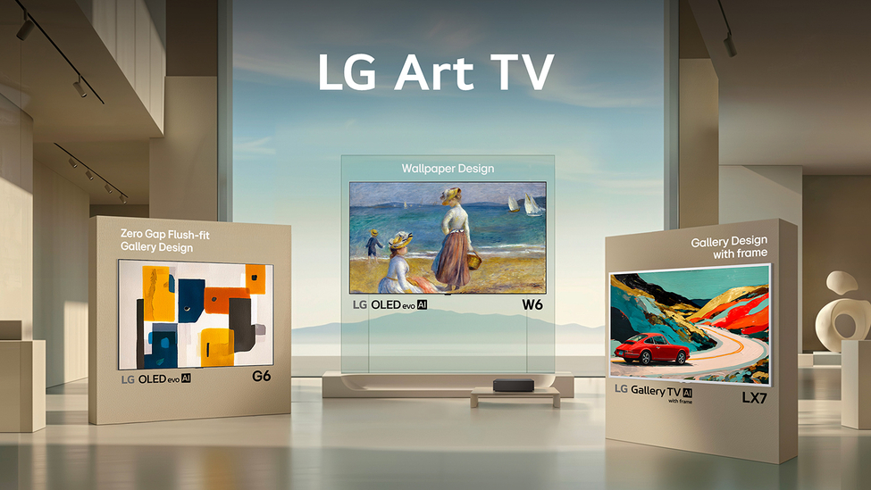 LG lança nova gama ART TV
