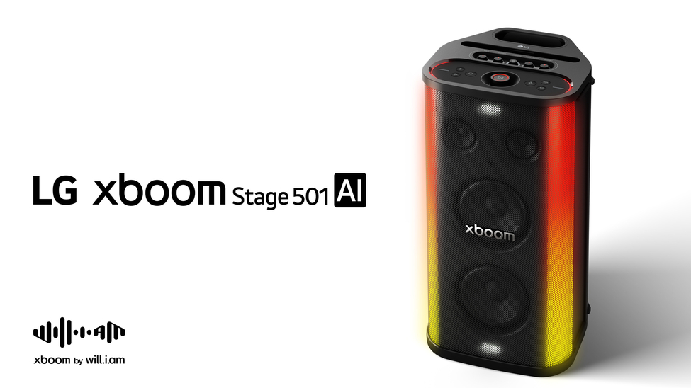 LG apresenta a XBOOM Stage 501