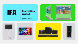 LG recebe galardão “BEST BRAND OF IFA 2026”