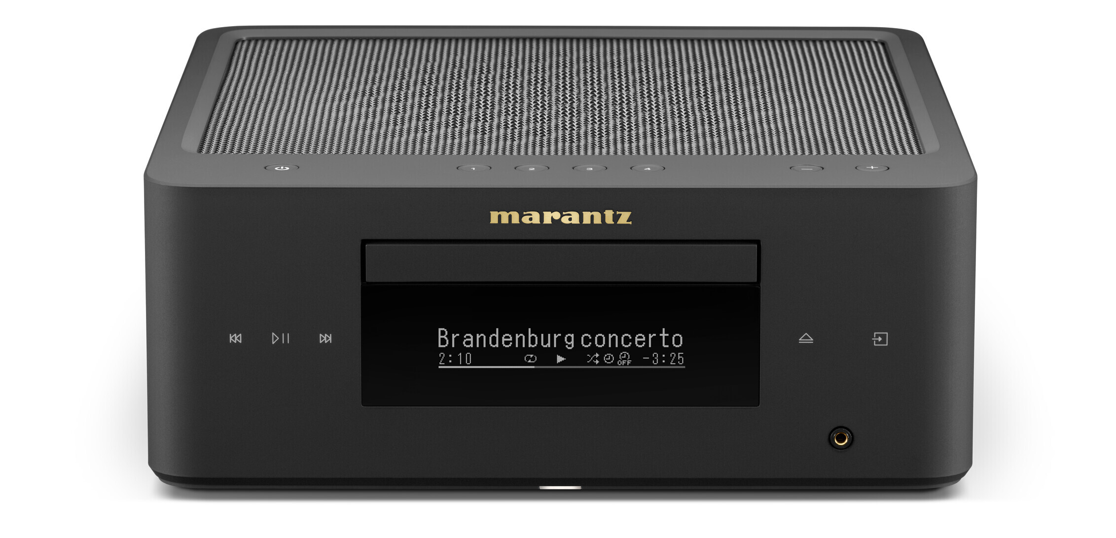 Low—Marantz - MCR 60n Black Front 2